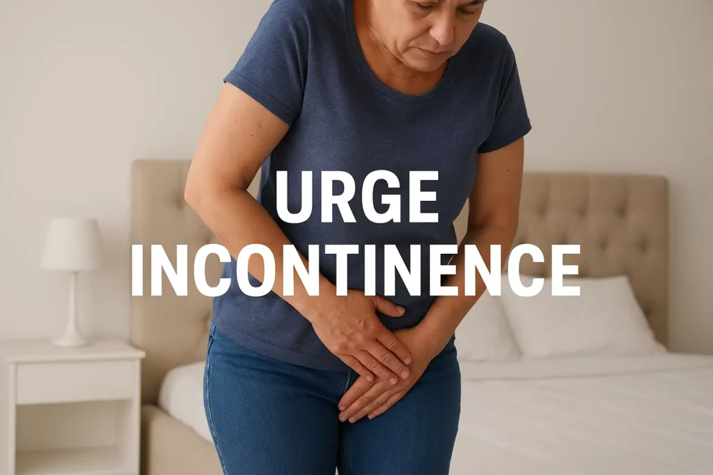 how to manage urge incontinence Arundel symptoms